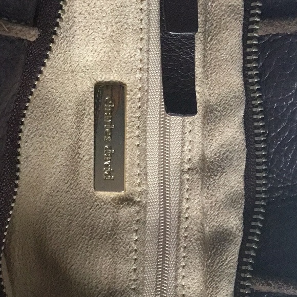 Charles David Leather Brown Bag - Picture 5 of 7